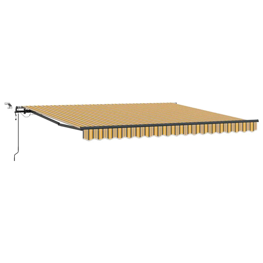 Auvent rétractable Multicolore 400 × 350 cm Polyester - 2