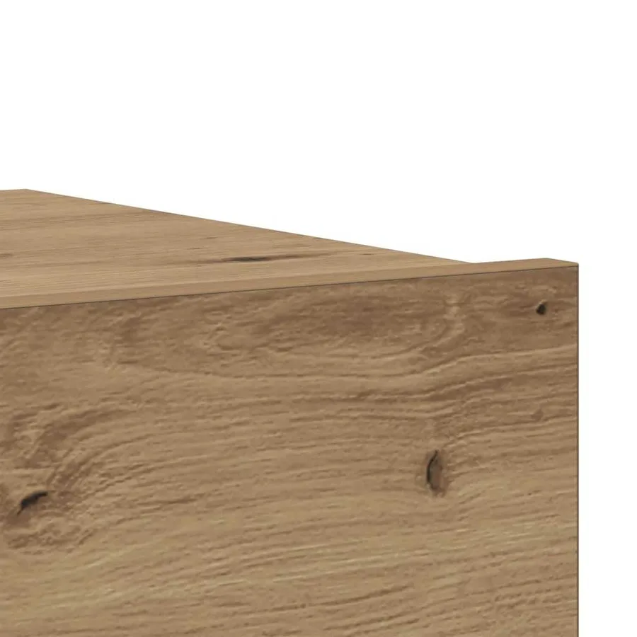 Meuble TV avec éclairages LED chêne artisanal 60x35x15,5 cm - 10
