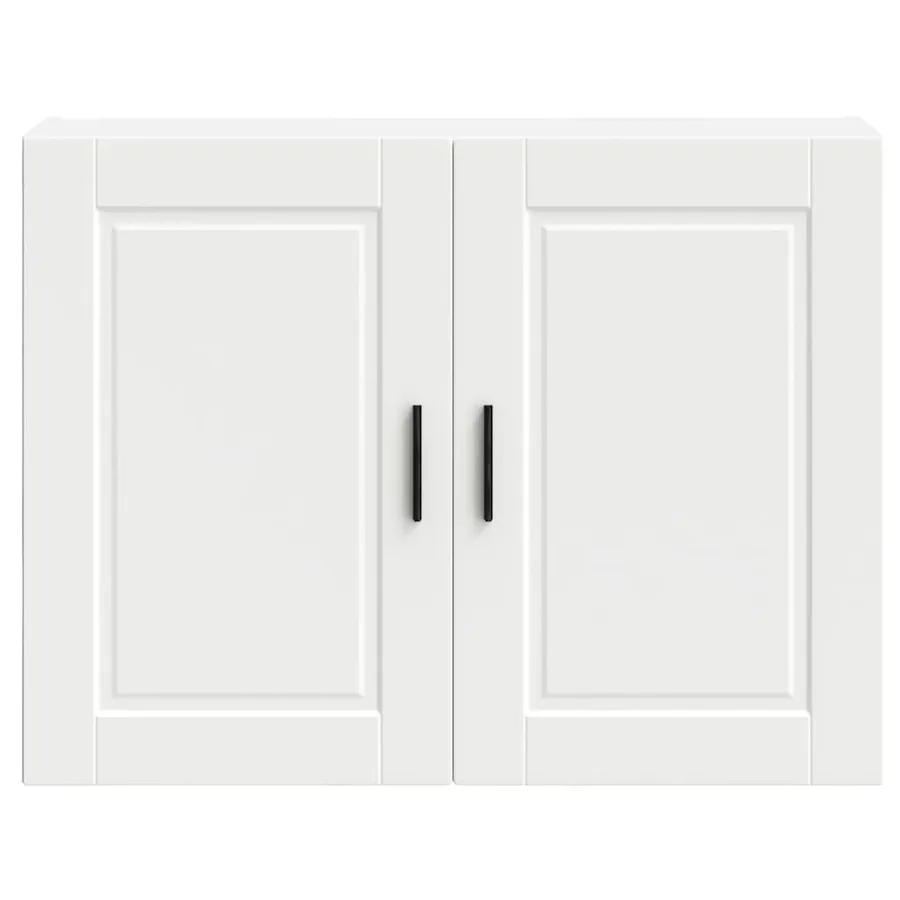 Armoire murale de cuisine Porto blanc bois d'ingénierie - 6