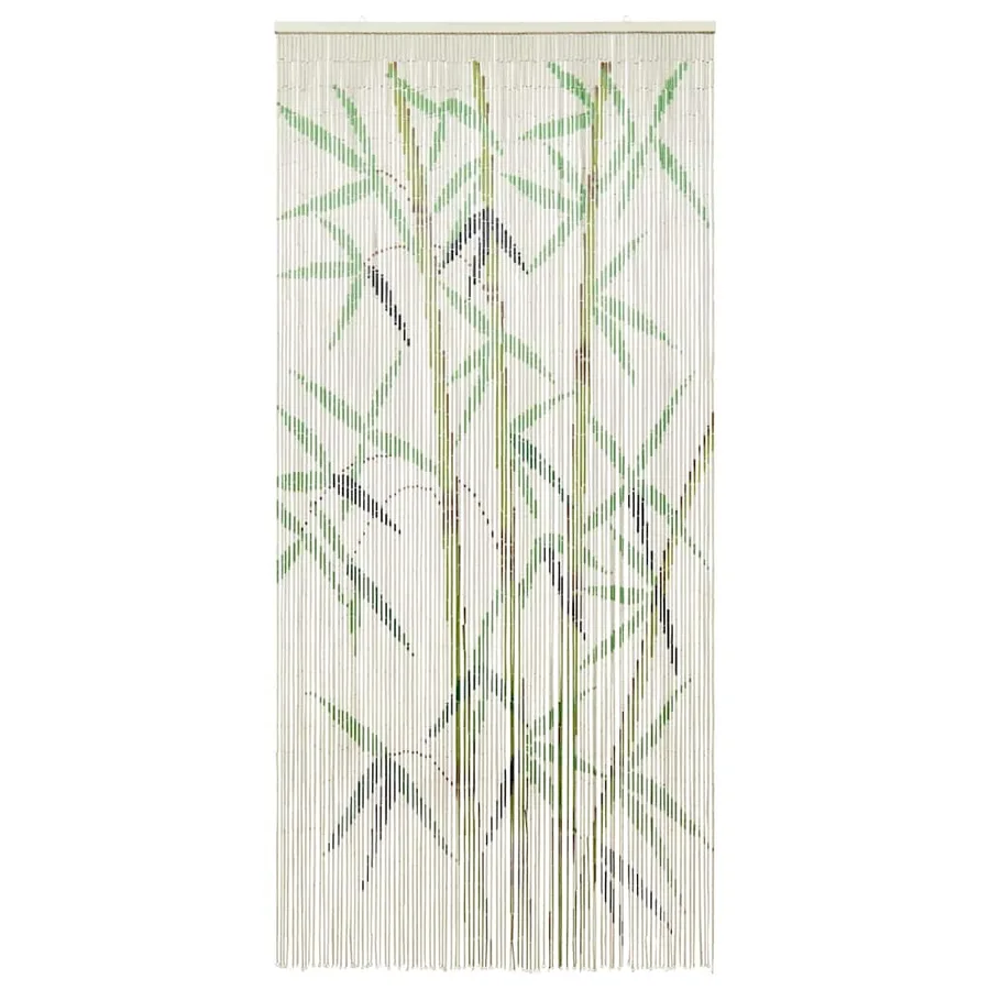 Rideau anti-insectes imprimé 100x220 cm bambou - 3