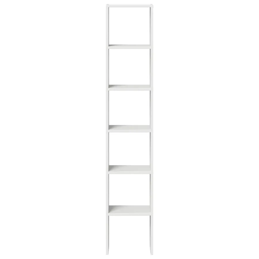 Bibliothèques 2 pcs empilable blanc 30x30x80 cm bois ingénierie - 4