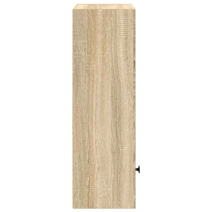 Bibliothèque chêne sonoma 31x24x77 cm bois d'ingénierie - 6