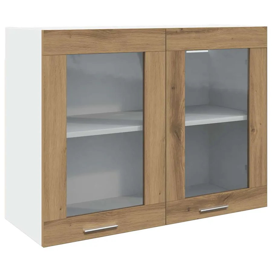 Ensemble de 7 meubles de cuisine "Lyon" en chêne artisanal - 10