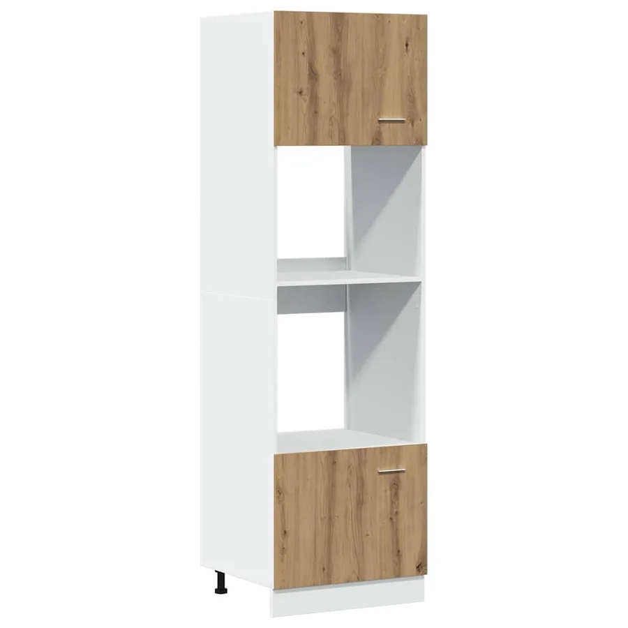 Ensemble de 7 meubles de cuisine "Lyon" en chêne artisanal - 4