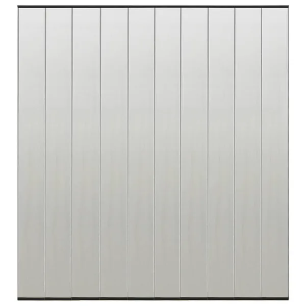 Moustiquaire de porte rideau en maille 10 pcs Noir 240x240 cm