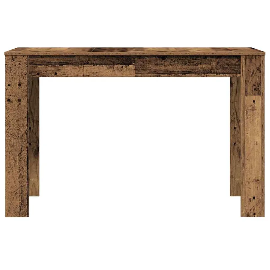 Table à manger vieux bois 120x60x76 cm bois d'ingénierie - 5