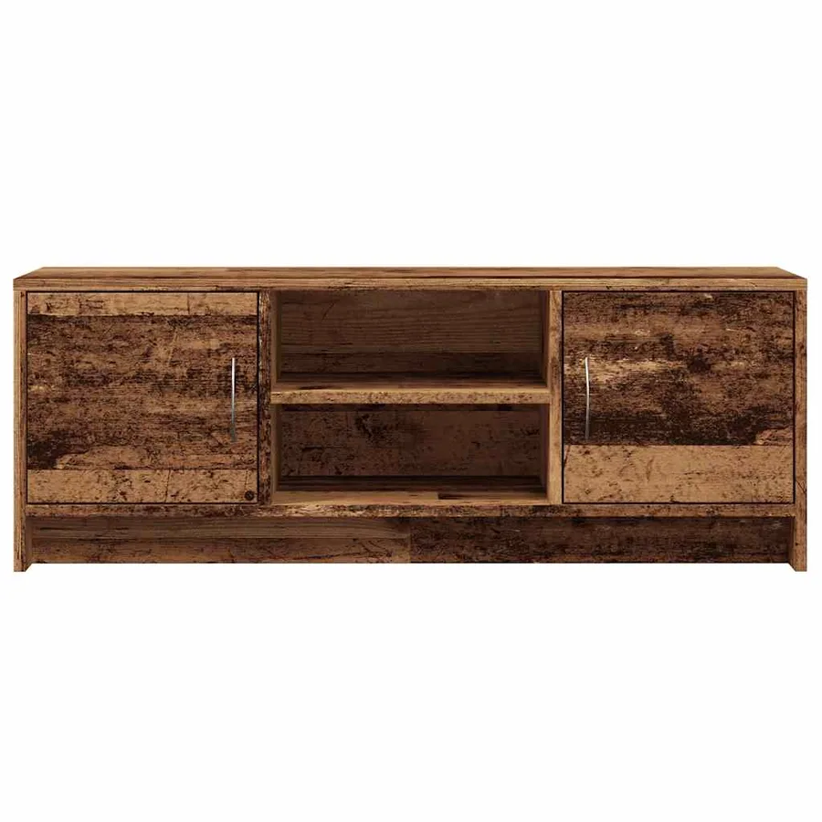 Meuble TV vieux bois 102x30x37,5 cm bois d'ingénierie - 4