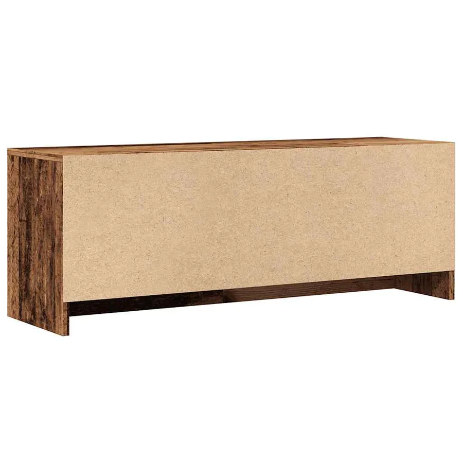 Meuble TV vieux bois 102x30x37,5 cm bois d'ingénierie - 6