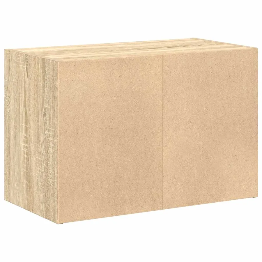 Armoire avec 2 tiroirs chêne sonoma 60x31x40 cm bois ingénierie - 7