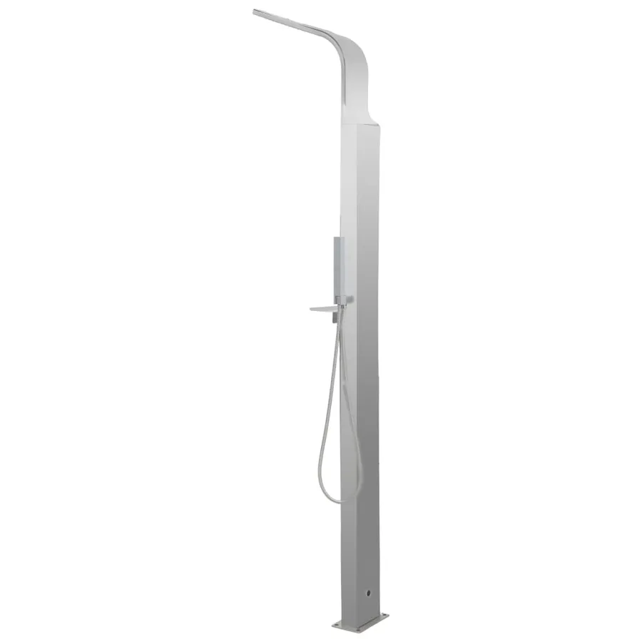 Douche d'extérieur Acier inoxydable Incurvé - 4
