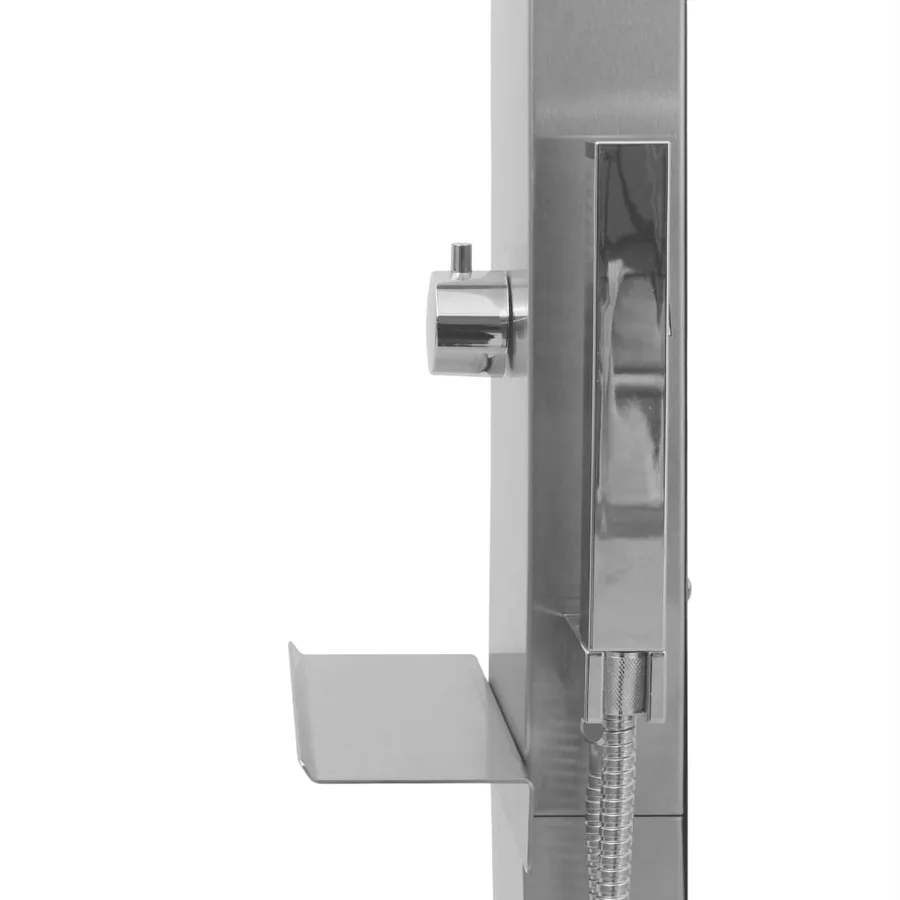 Douche d'extérieur Acier inoxydable Incurvé - 5