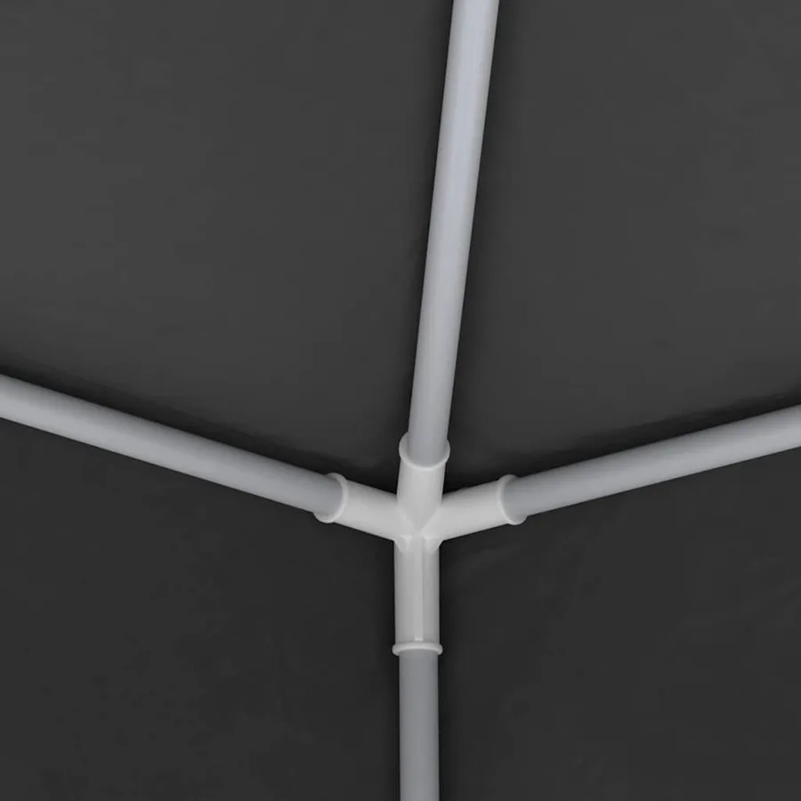 Tente de réception avec parois 2,5x2,5 m Anthracite 90 g/m² - 7