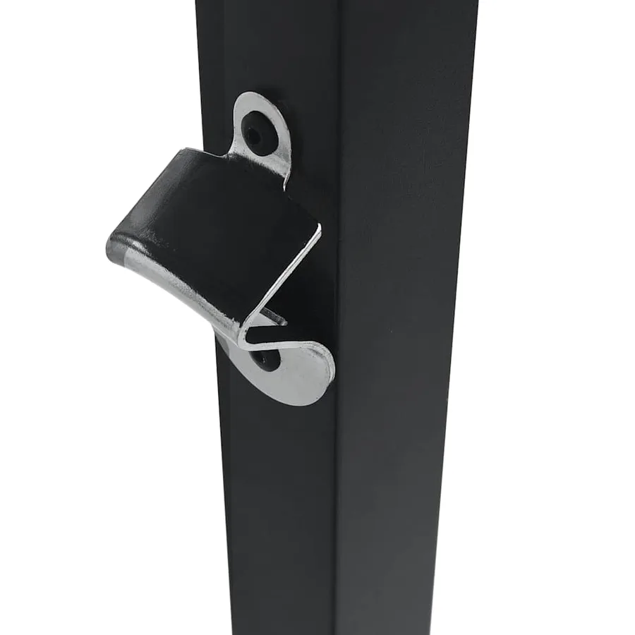 Belvédère de barbecue 240x150x255 cm Anthracite Acier - 5