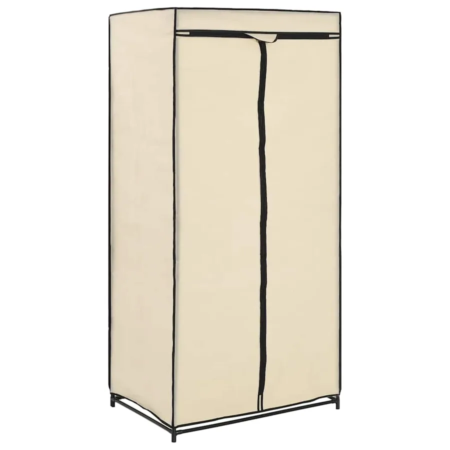 Garde-robe Crème 75x50x160 cm - 2