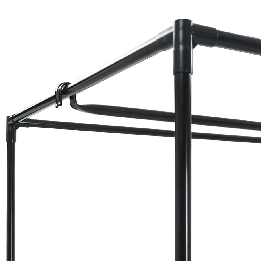 Garde-robe Crème 75x50x160 cm - 6