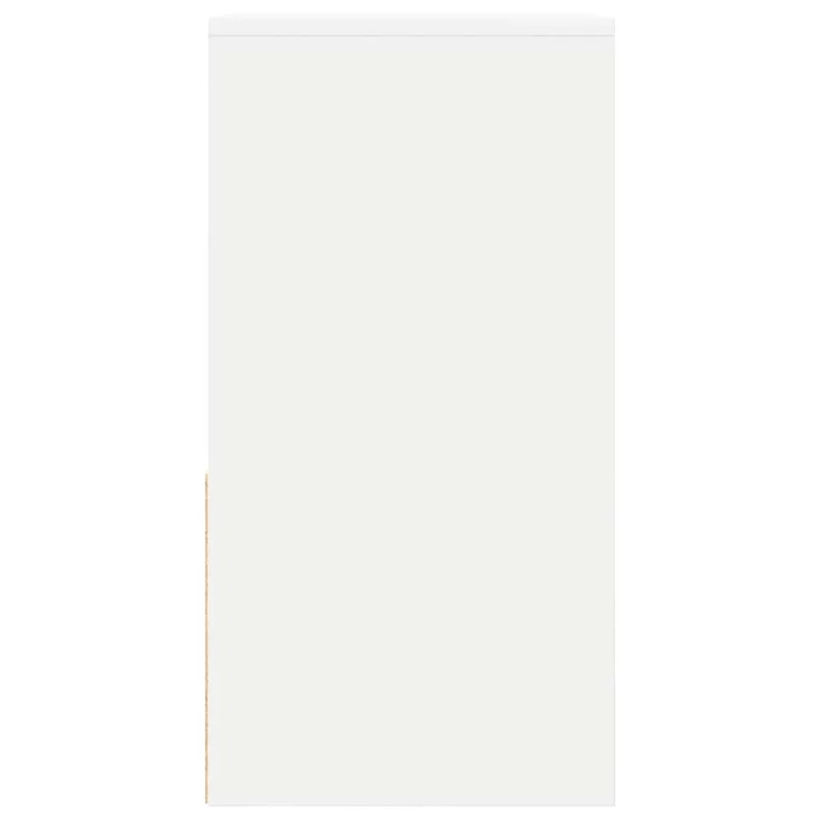 Tables de chevet avec tiroir 2 pcs blanc 35x34x66,5 cm - 7