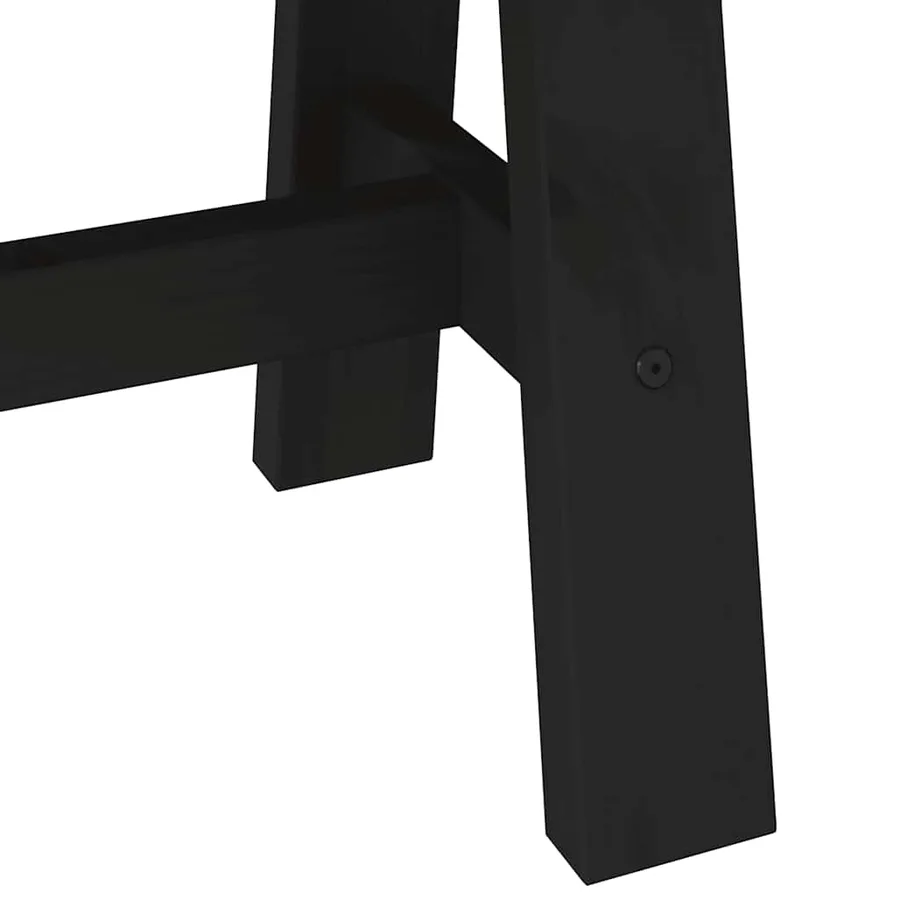 Banc à manger NOAIN pieds en forme de A 180x40x45 cm massif pin - 7