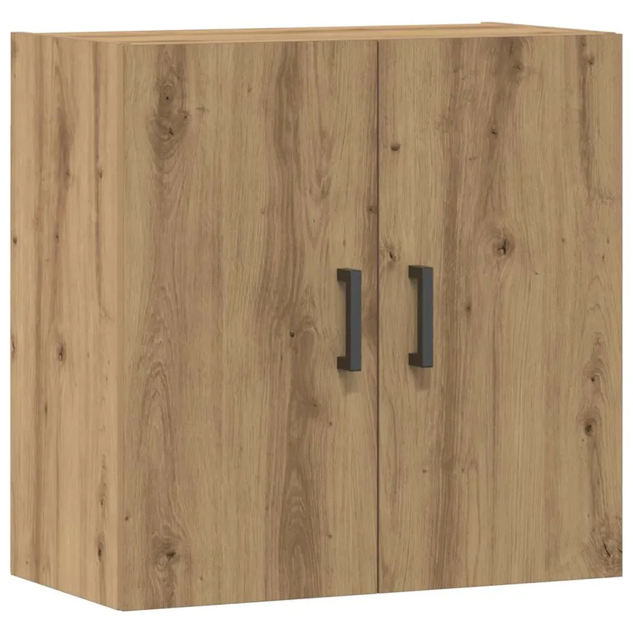 Armoire murale chêne artisanal 60x31x60 cm bois d'ingénierie - 2