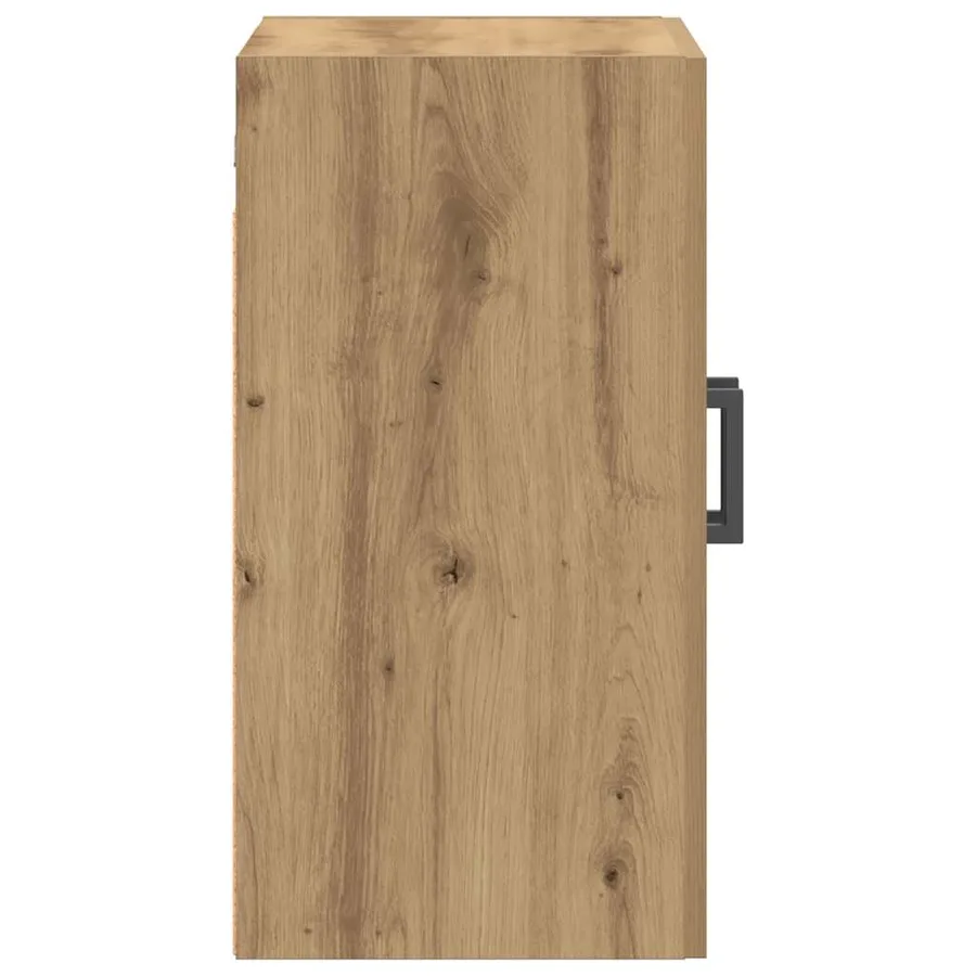 Armoire murale chêne artisanal 60x31x60 cm bois d'ingénierie - 5