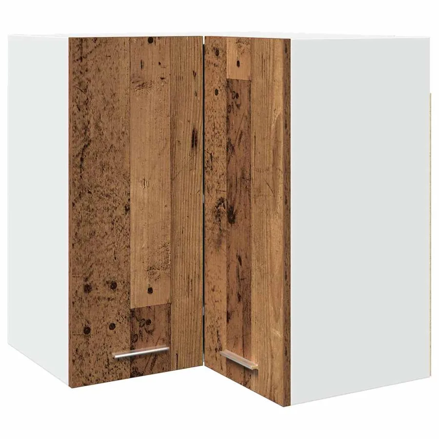 Ensemble de 11 meubles de cuisine "Lyon" en bois d'ingénierie vieilli - 10