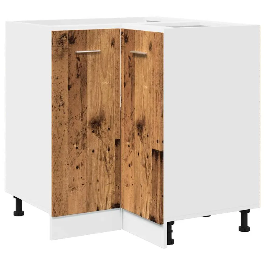 Ensemble de 11 meubles de cuisine "Lyon" en bois d'ingénierie vieilli - 14