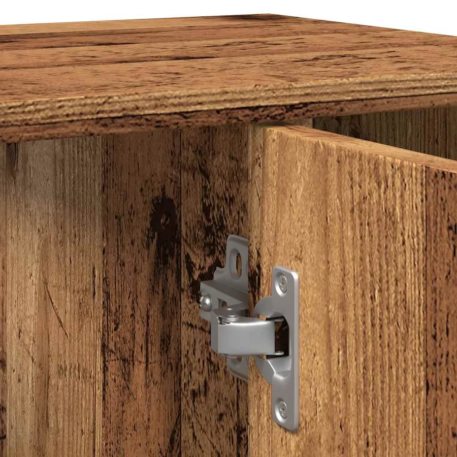 Armoire de salle de bain vieux bois 60x32x53,5 cm - 10