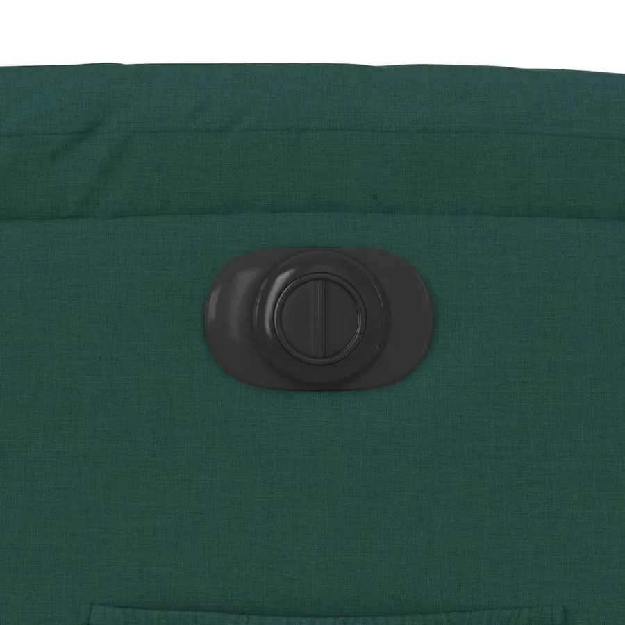 Fauteuil inclinable électrique vert foncé tissu - 13
