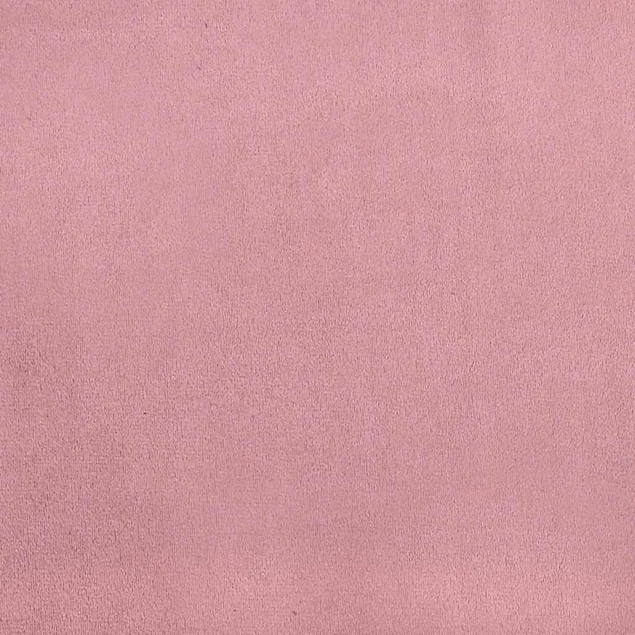 Fauteuil long avec coussin et accoudoir droit rose velours - 8