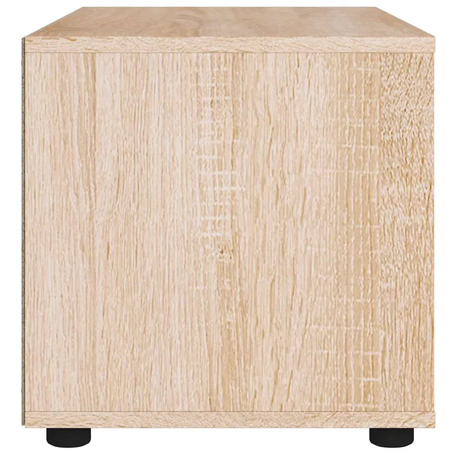 Meuble TV VISNES chêne sonoma 60x40x38 cm bois d'ingénierie - 7