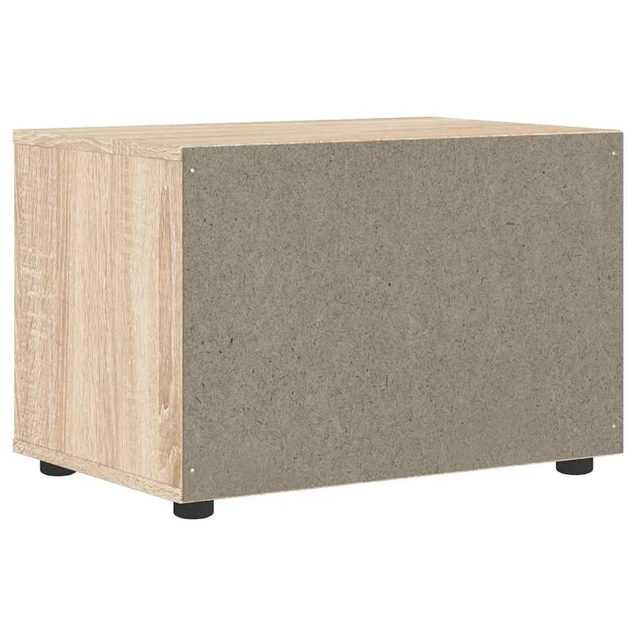 Meuble TV VISNES chêne sonoma 60x40x38 cm bois d'ingénierie - 8