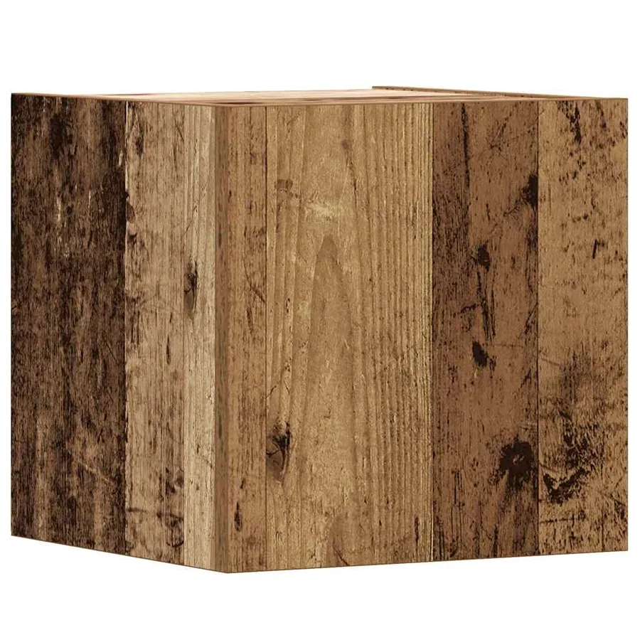 Ensemble de meuble TV mural 6 pcs vieux bois bois d'ingénierie - 4