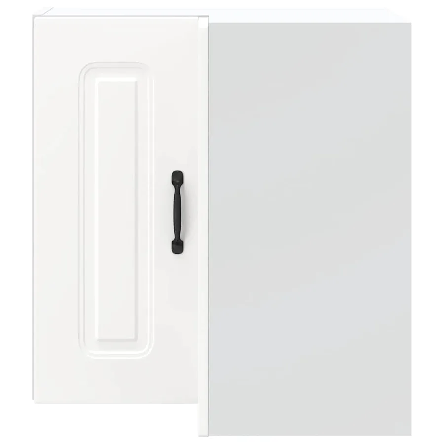Armoire murale d'angle de cuisine Kalmar blanc bois ingénierie - 4