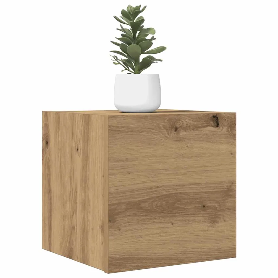Meubles TV muraux 2 pcs chêne artisanal 30,5x30x30 cm - 4