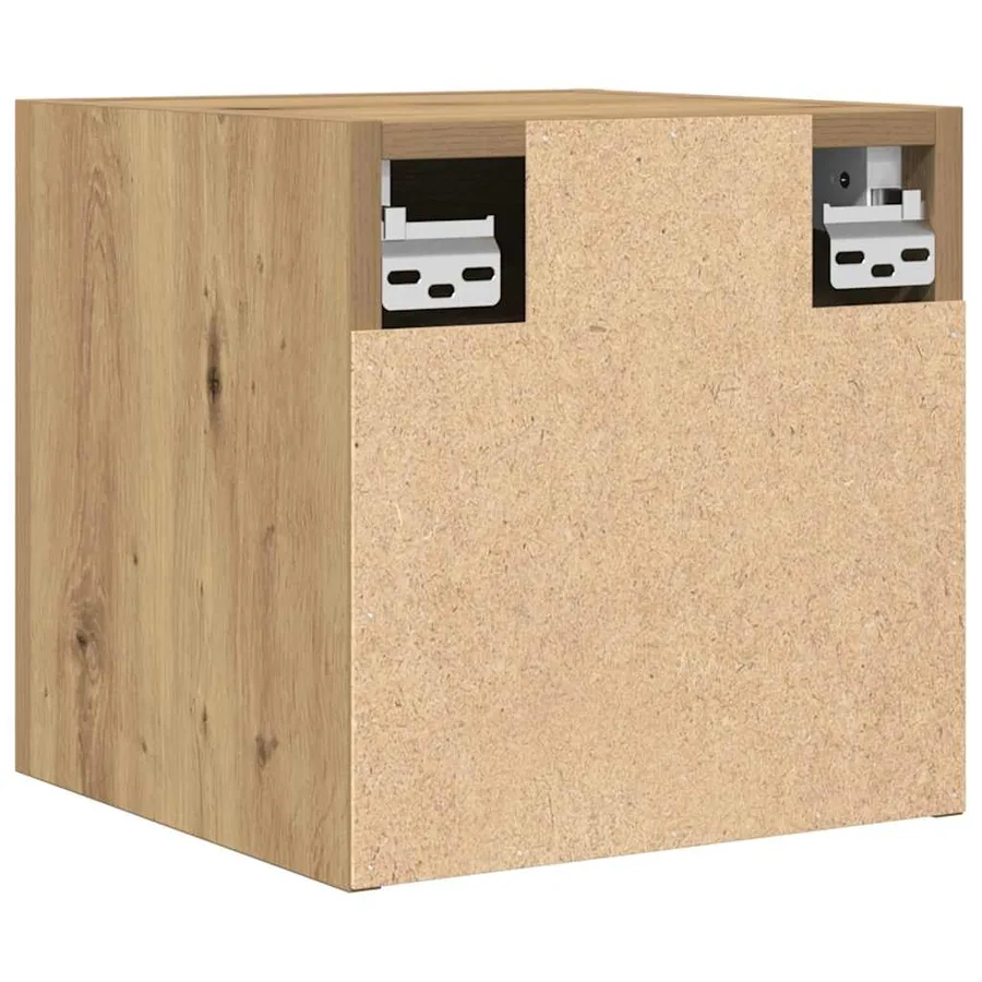 Meubles TV muraux 2 pcs chêne artisanal 30,5x30x30 cm - 7