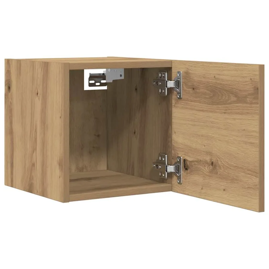 Meubles TV muraux 2 pcs chêne artisanal 30,5x30x30 cm - 9