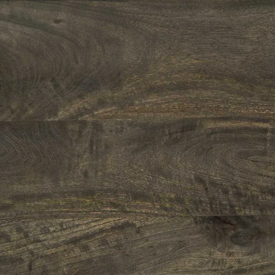 Buffet noir 40x33x110 cm bois de manguier massif - 10