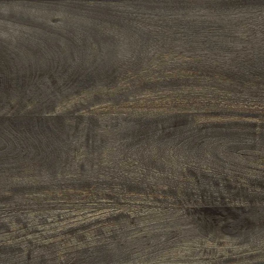 Buffet noir 80x33x75 cm bois massif de manguier - 11