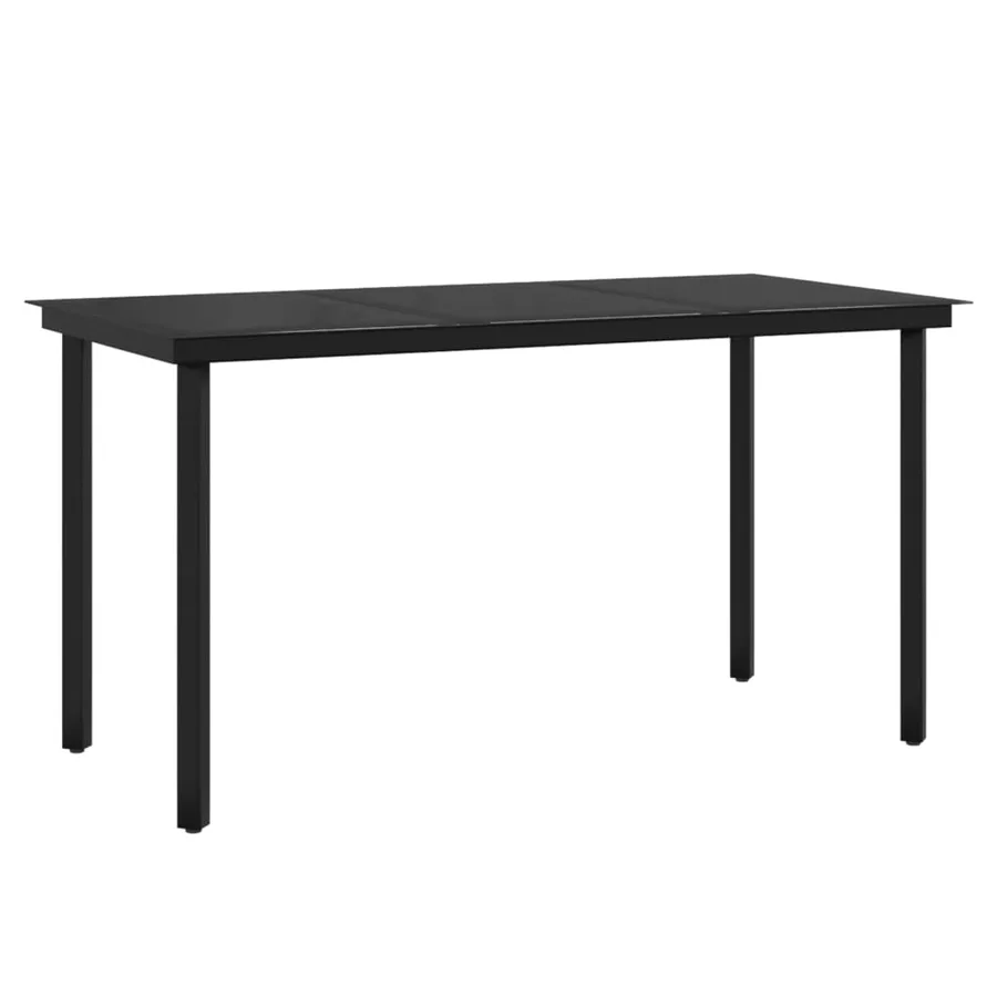 Ensemble à manger de jardin et coussins 7 pcs Marron - 5