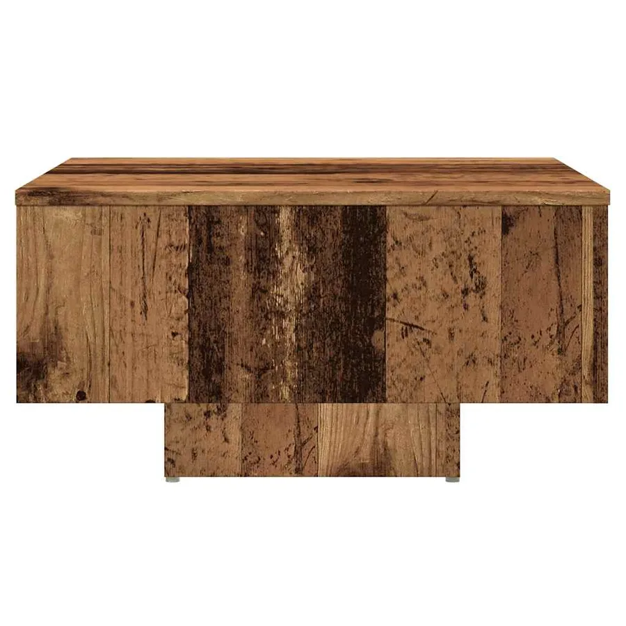 Table basse vieux bois 60x60x31,5 cm bois d'ingénierie - 4
