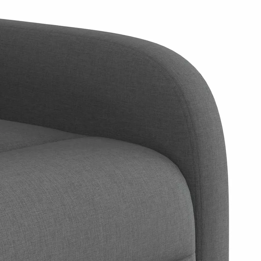 Fauteuil inclinable électrique gris foncé tissu - 11