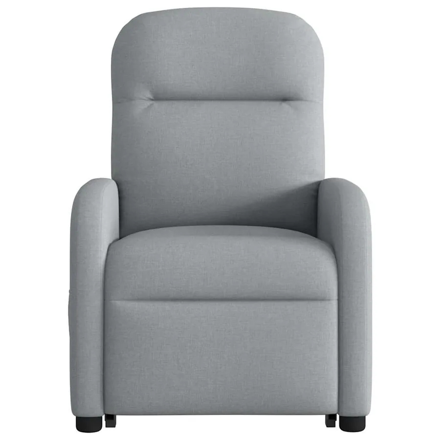 Fauteuil inclinable Gris clair Tissu - 5
