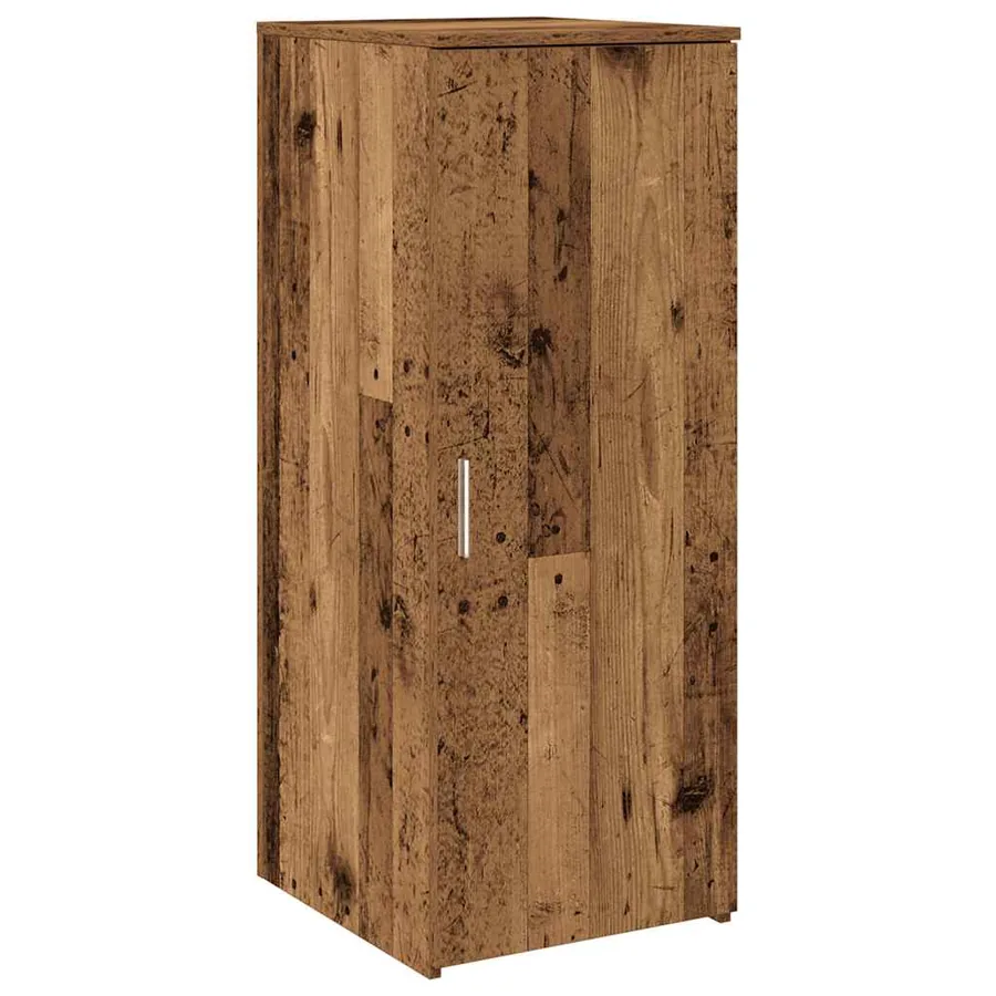 Armoire de rangement vieux bois 40x45x103,5cm bois d'ingénierie - 2