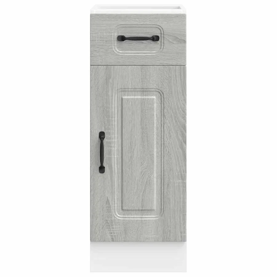 Armoire de cuisine Kalmar sonoma gris bois d'ingénierie - 4