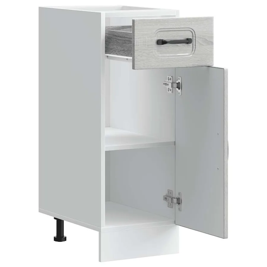Armoire de cuisine Kalmar sonoma gris bois d'ingénierie - 5
