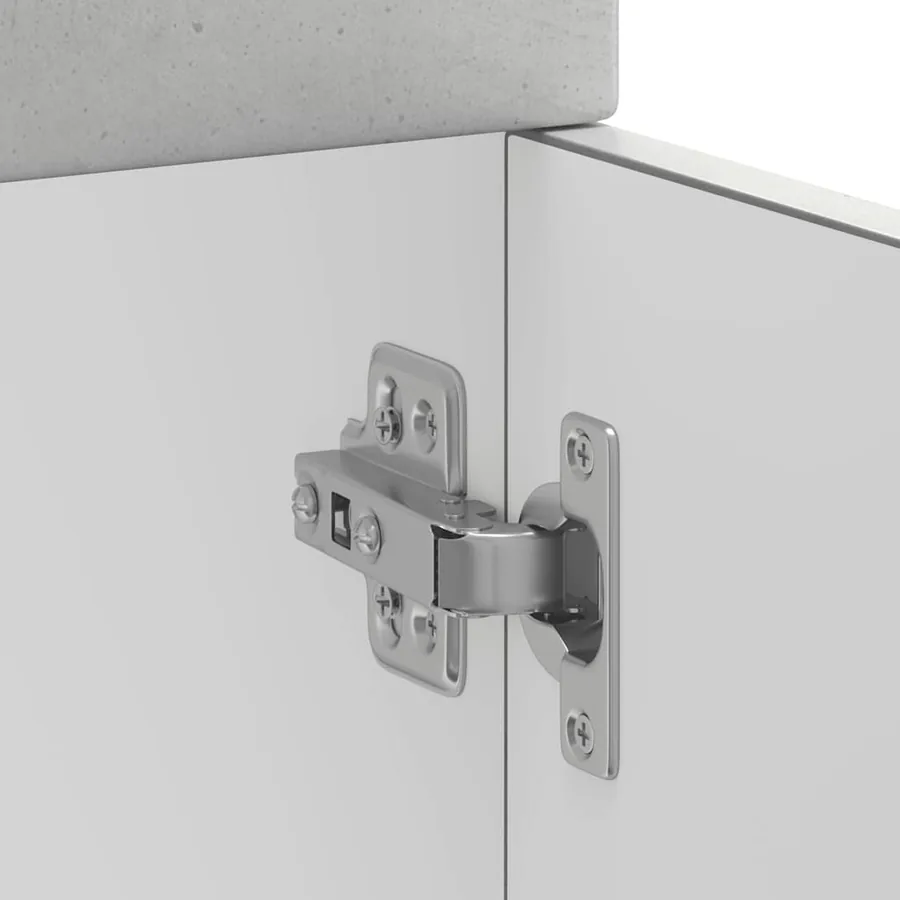 Armoire de cuisine Kalmar gris béton bois d'ingénierie - 10