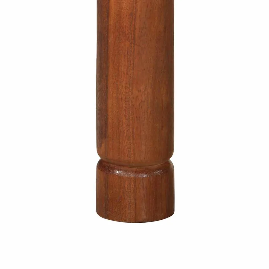 Table basse 110x60x40 cm bois massif d'acacia - 8