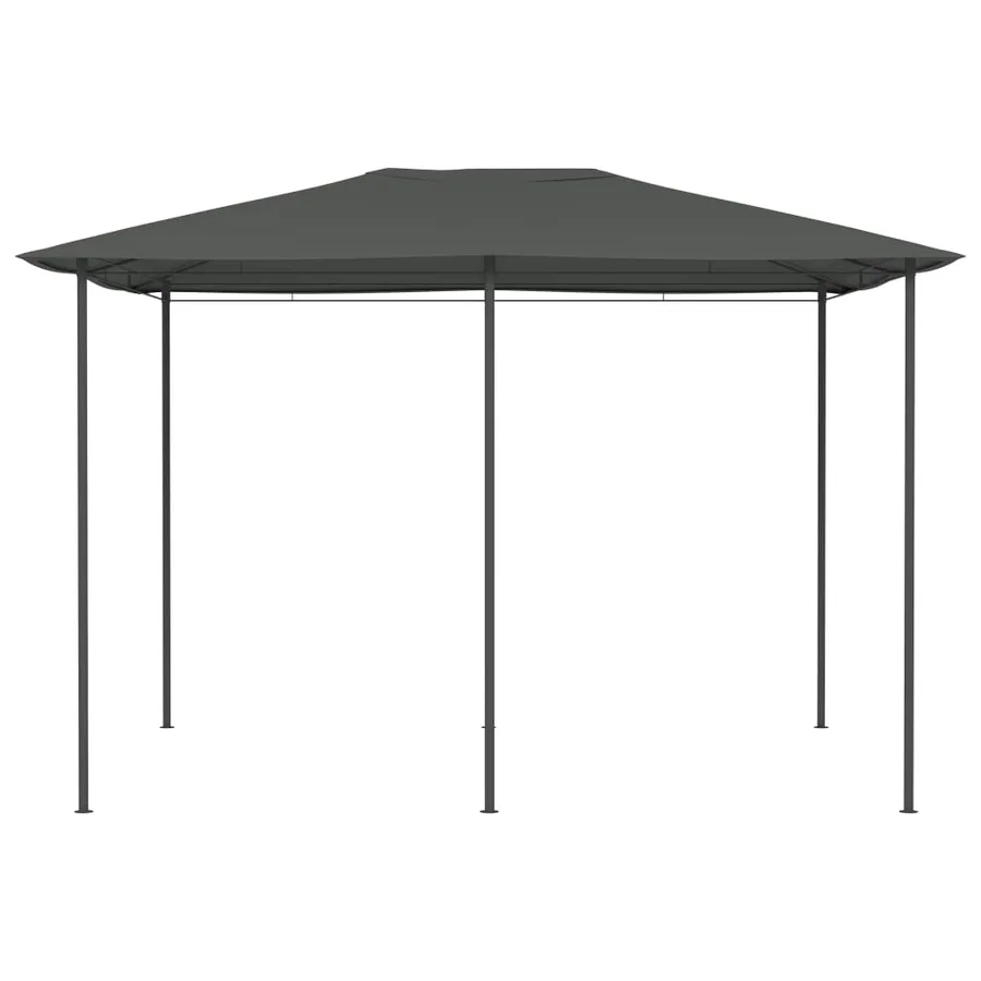 Belvédère 3x4x2,6 m Anthracite 160 g/m² - 2
