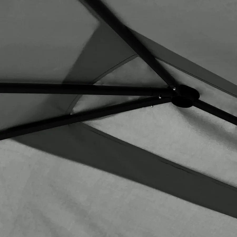 Belvédère 3x4x2,6 m Anthracite 160 g/m² - 3