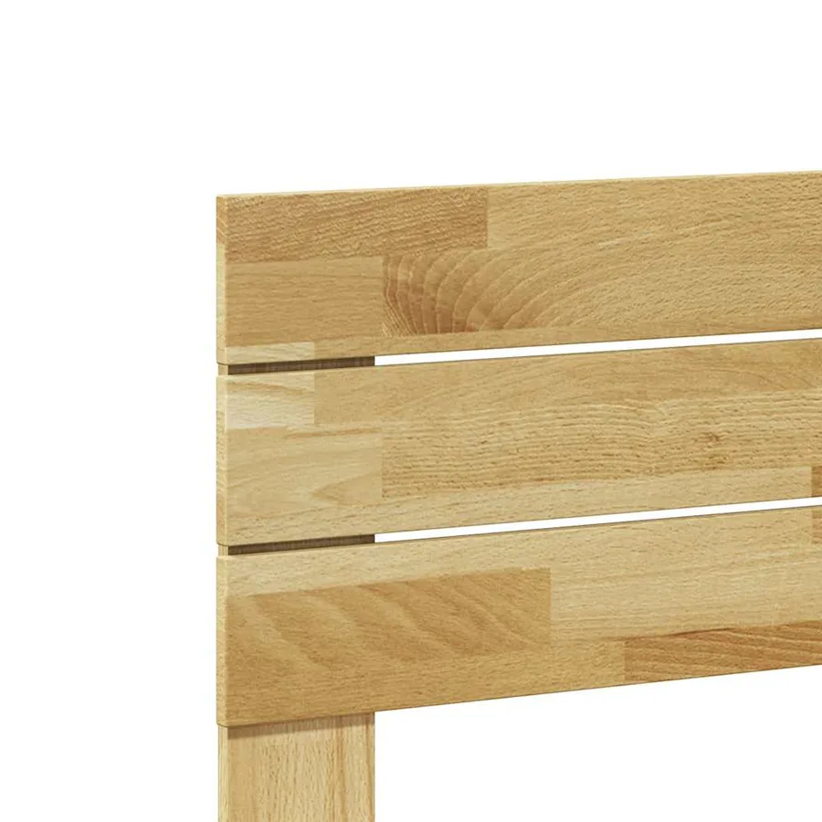 Tête de lit 90 cm en bois massif de chêne - 7