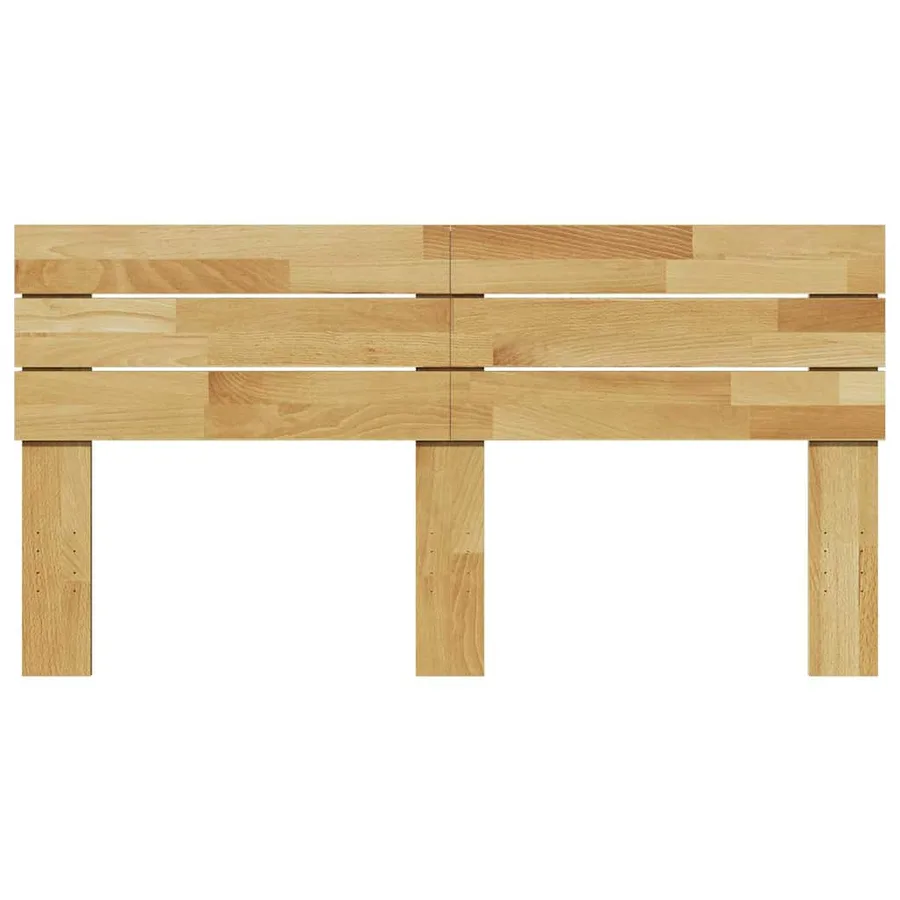 Tête de lit 150 cm en bois massif de chêne - 4